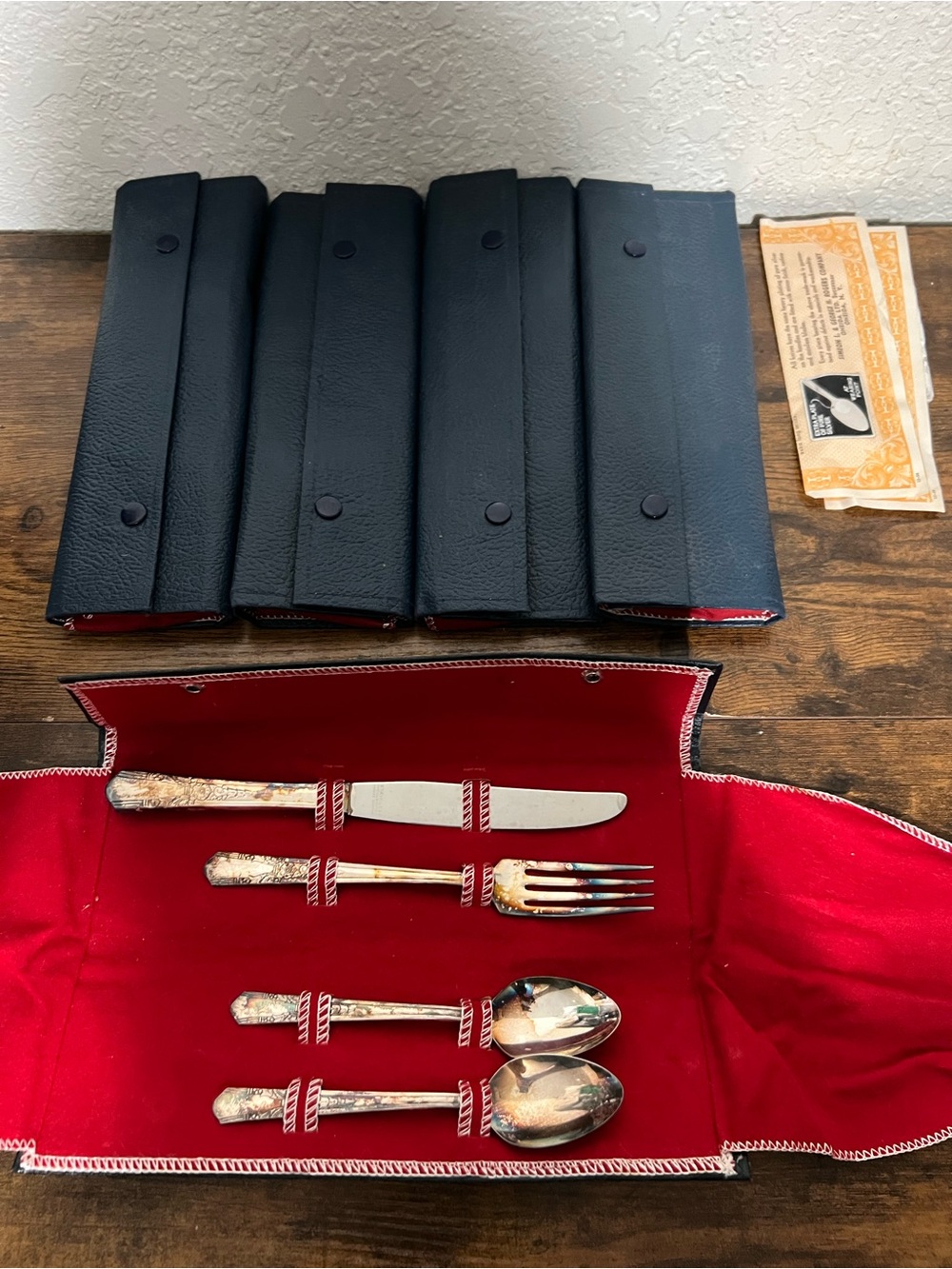 Oneida/Simeon L. & George H. Rogers Silver-Plated Flatware — Silver Finish - Picture 7 of 9